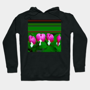 Bleeding Hearts and Stripes Hoodie